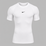Camiseta Nike Hombre M Np Dri-Fit Tight Top Ss - Blanco