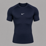 Camiseta Nike Hombre M Np Dri-Fit Tight Top Ss - Azul