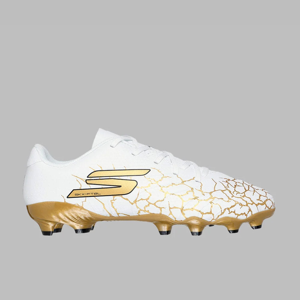 Guayos Skechers Niño Skx 1.5 Jr Youth FG - Blanco - Fútbol | Césped natural