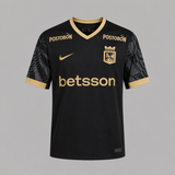 Camiseta Nike Hombre Atlético Nacional 2da 2025-Negro-Dorado
