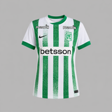 Camiseta Nike Mujer Atlético Nacional Local 25 Verde-Blanco