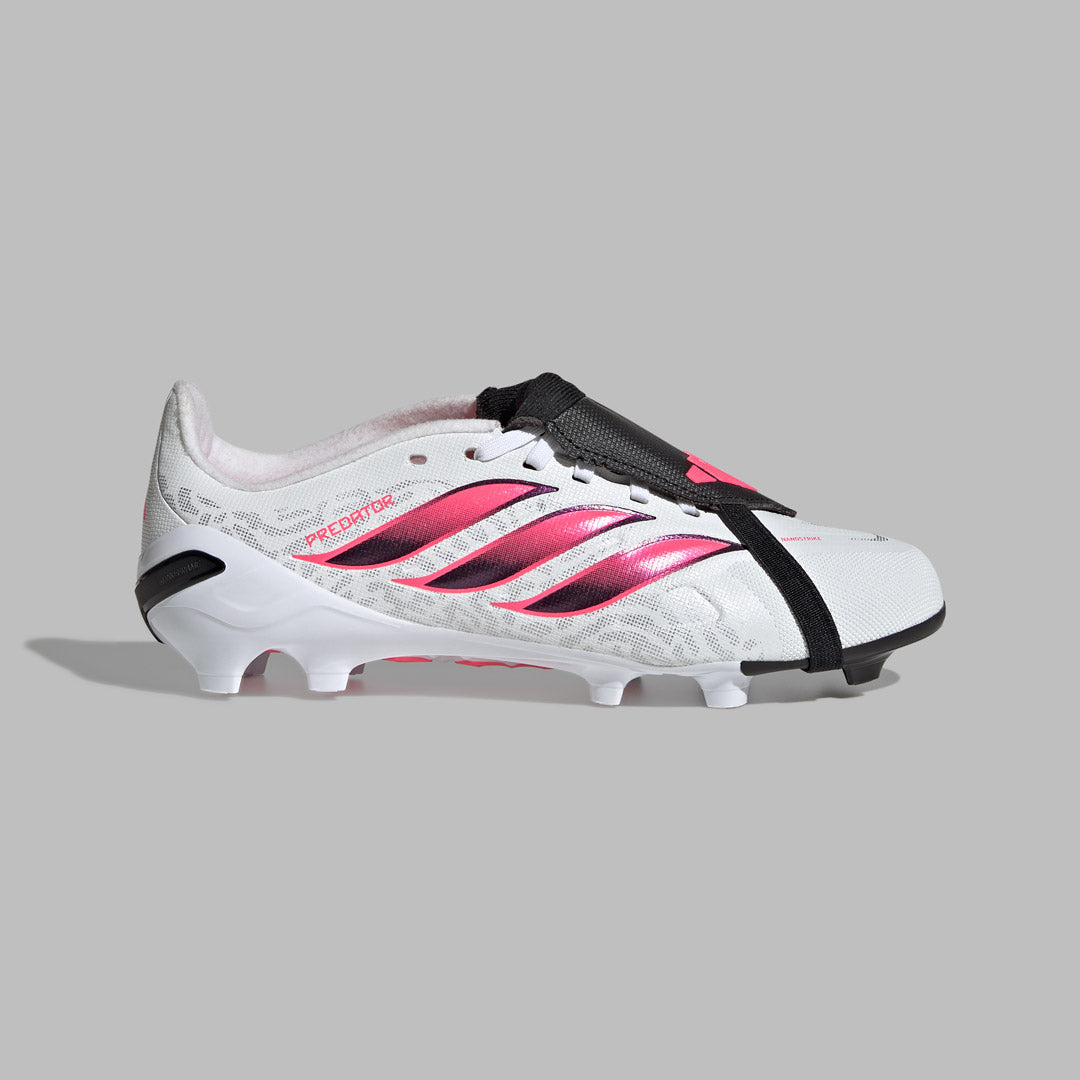 Guayos Predator Kids League Lengüeta Plegable - Blanco