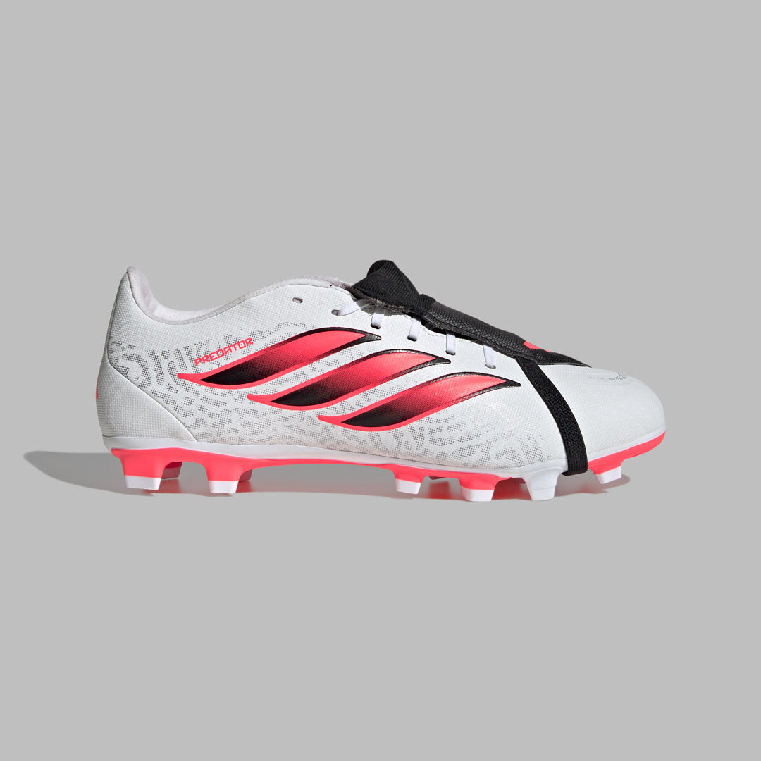 Guayos adidas Hombre Predator Club Lengüeta Plegable - Blanco