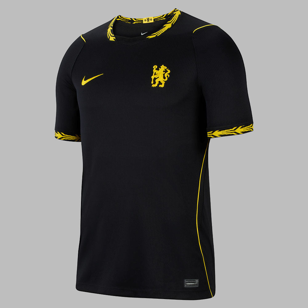Camiseta Nike Hombre Chelsea Visitante 26/27 Stadium - Negro - Dorado - Fútbol | Uso casual y entrenamiento
