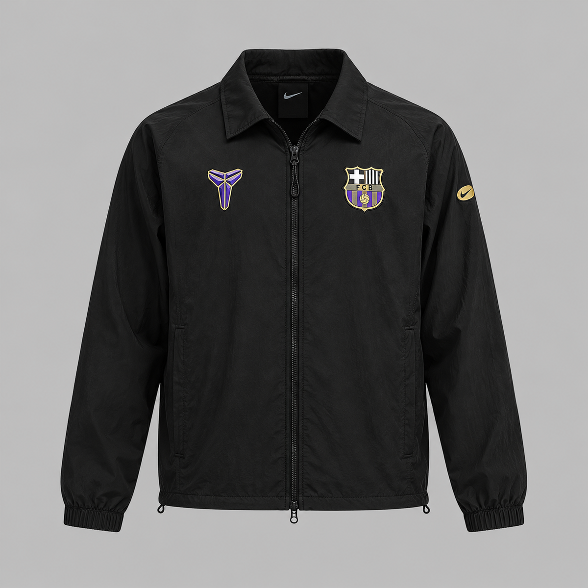 Chaqueta Nike Niños FC Barcelona x Kobe Visitante 26/27 - Negro - Fútbol | Uso casual y entrenamiento