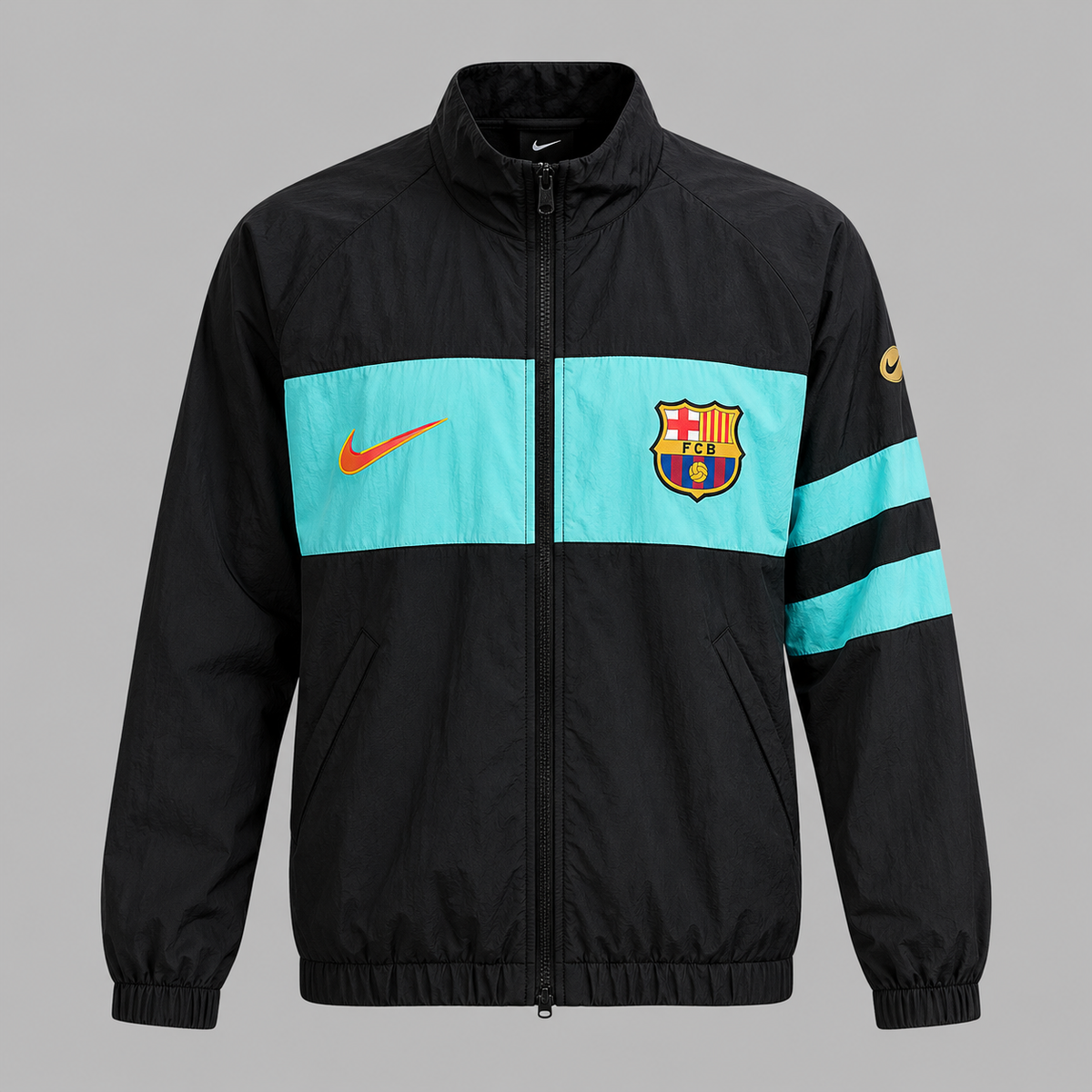 Chaqueta Nike Hombre FC Barcelona Tercera Repel i96 2026/27 - Negro - Fútbol |Uso casual y entrenamiento