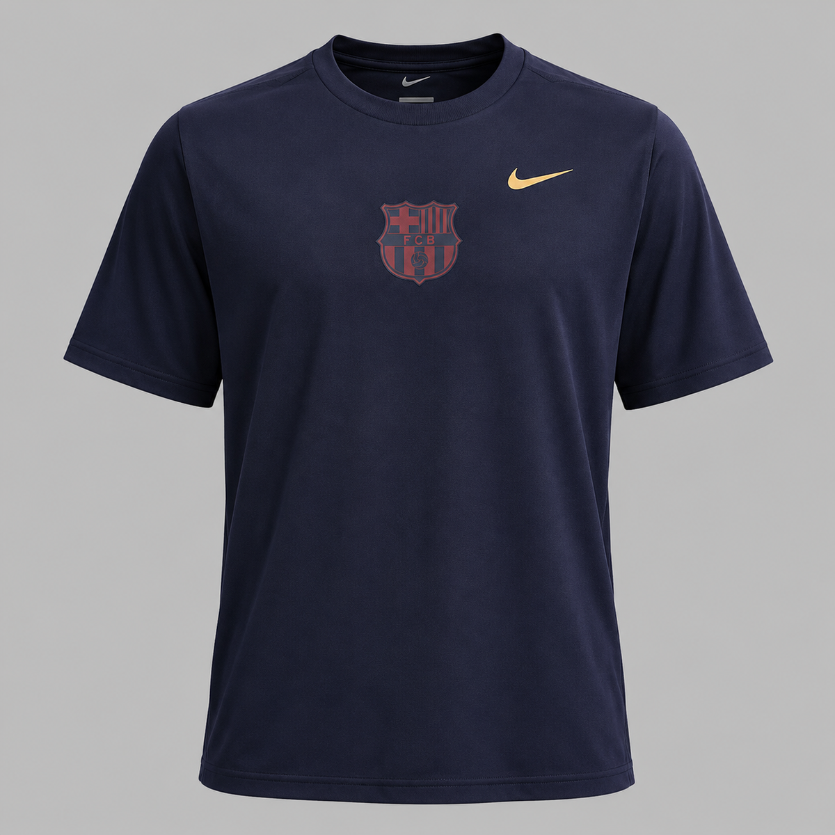 Camiseta Nike Hombre FC Barcelona City Tee Dri-FIT - Azul - Fútbol | Uso casual y entrenamiento