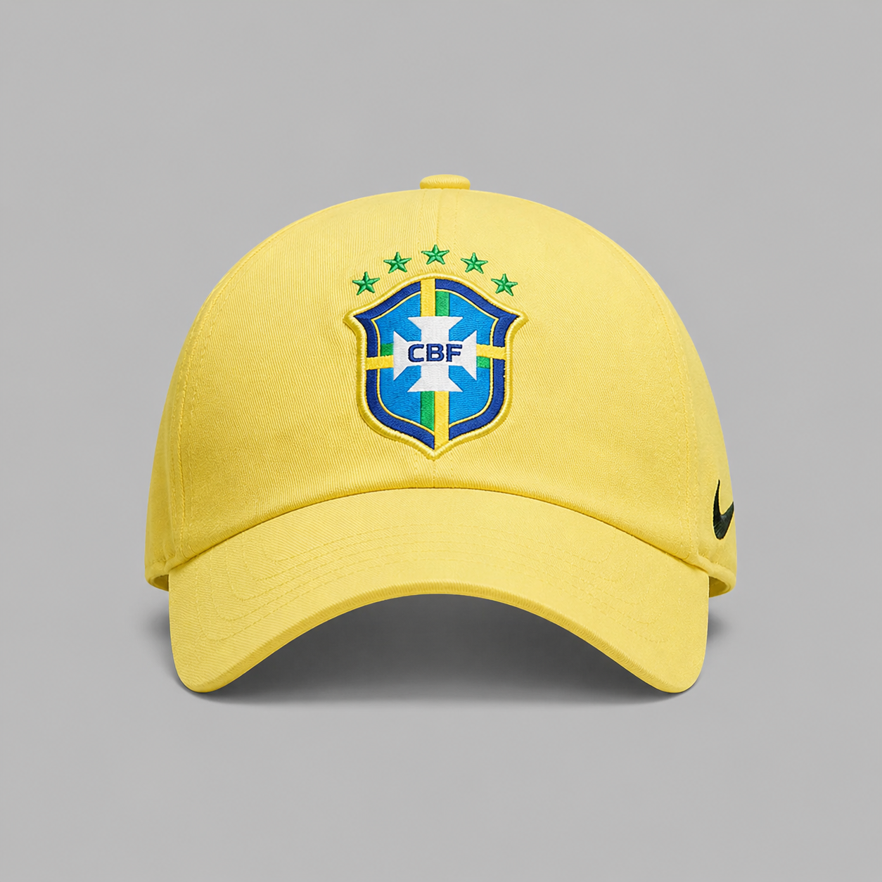 Gorras Nike Hombre Brasil Club Cap - Amarillo