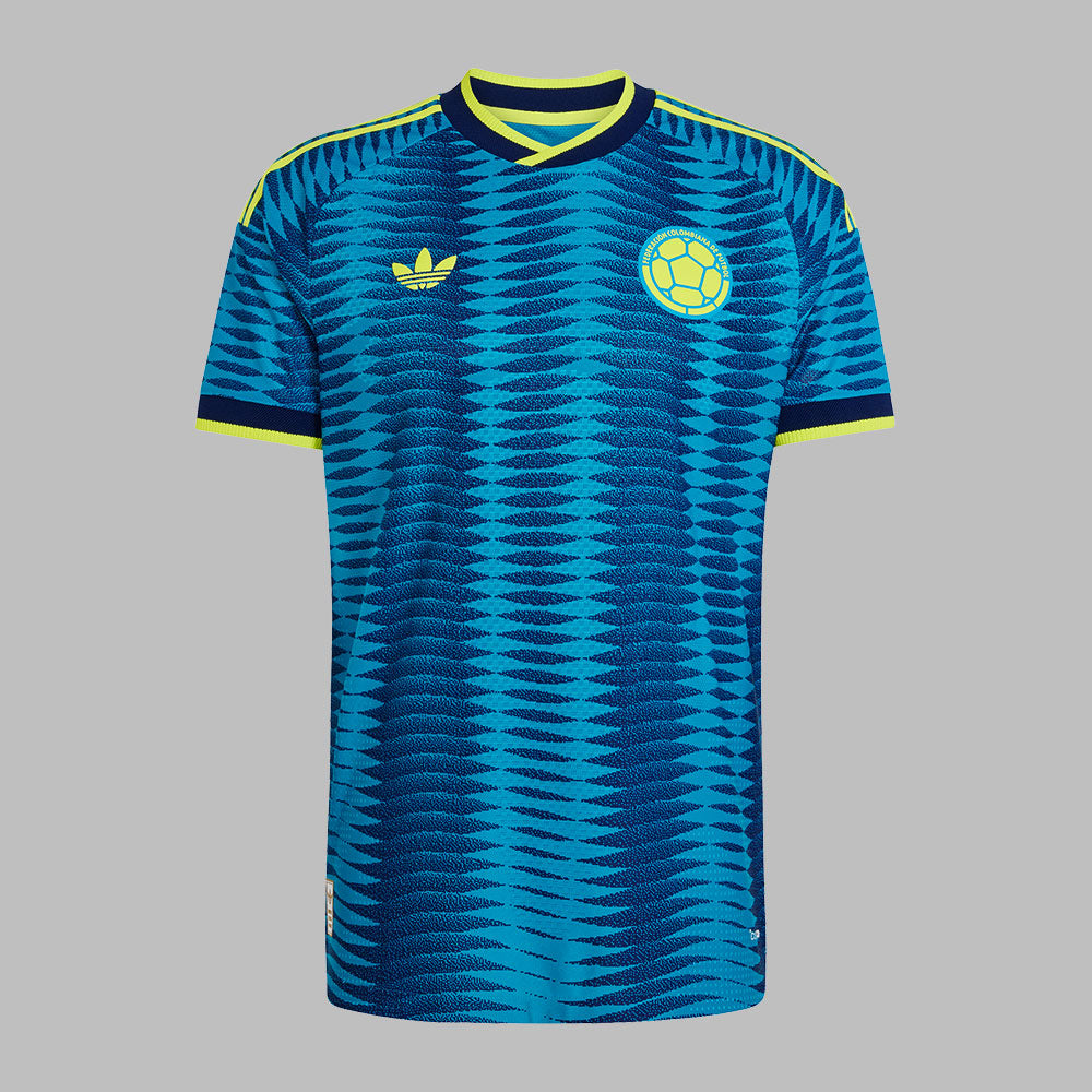 Camiseta adidas hombre Visitante Selección Colombia 26 Version Jugador  - Azul