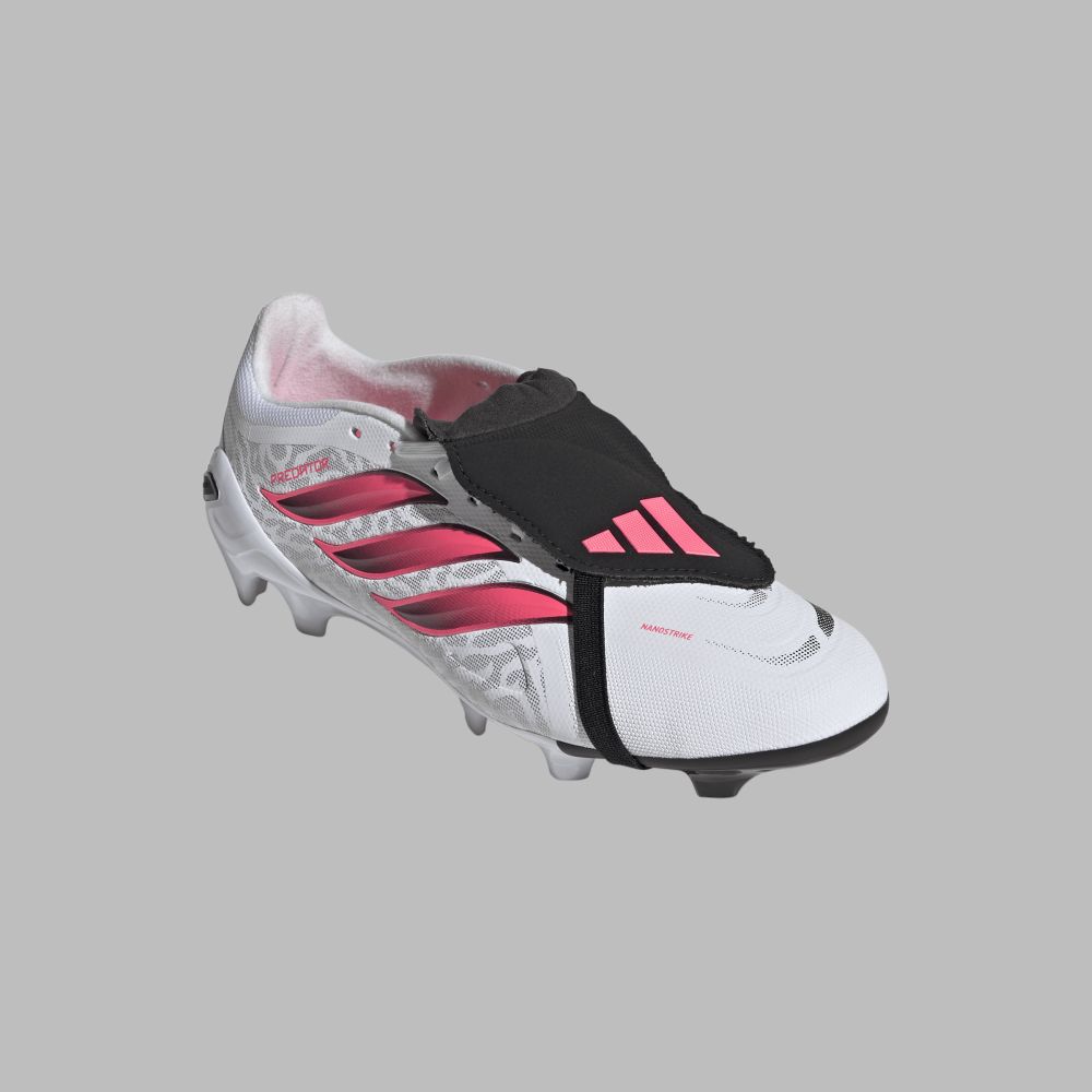 Guayos adidas Hombre Predator League Lengüeta Plegable - Blanco