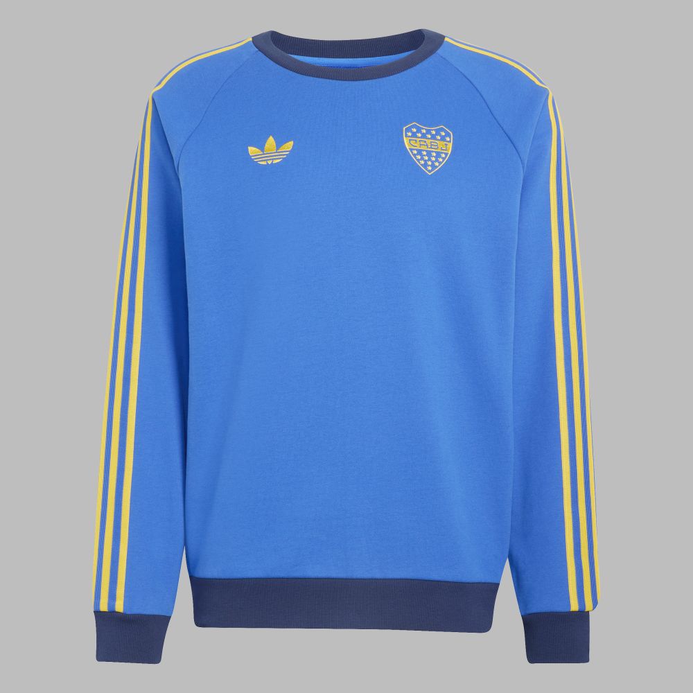 Buzo adidas Hombre Boca Juniors Originals - Azul