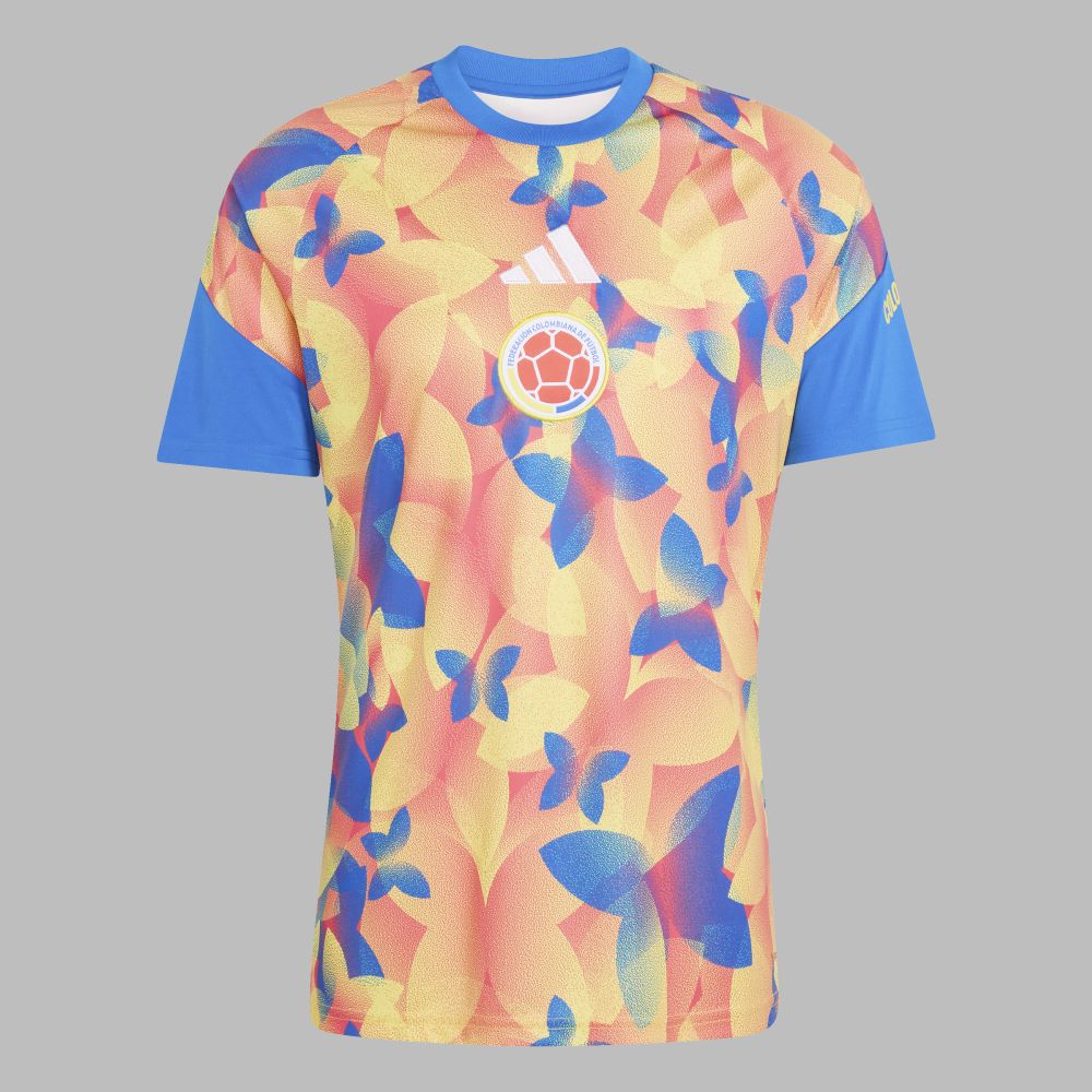Camiseta adidas Hombre Prepartido Local Selección Colombia 26 - Azul