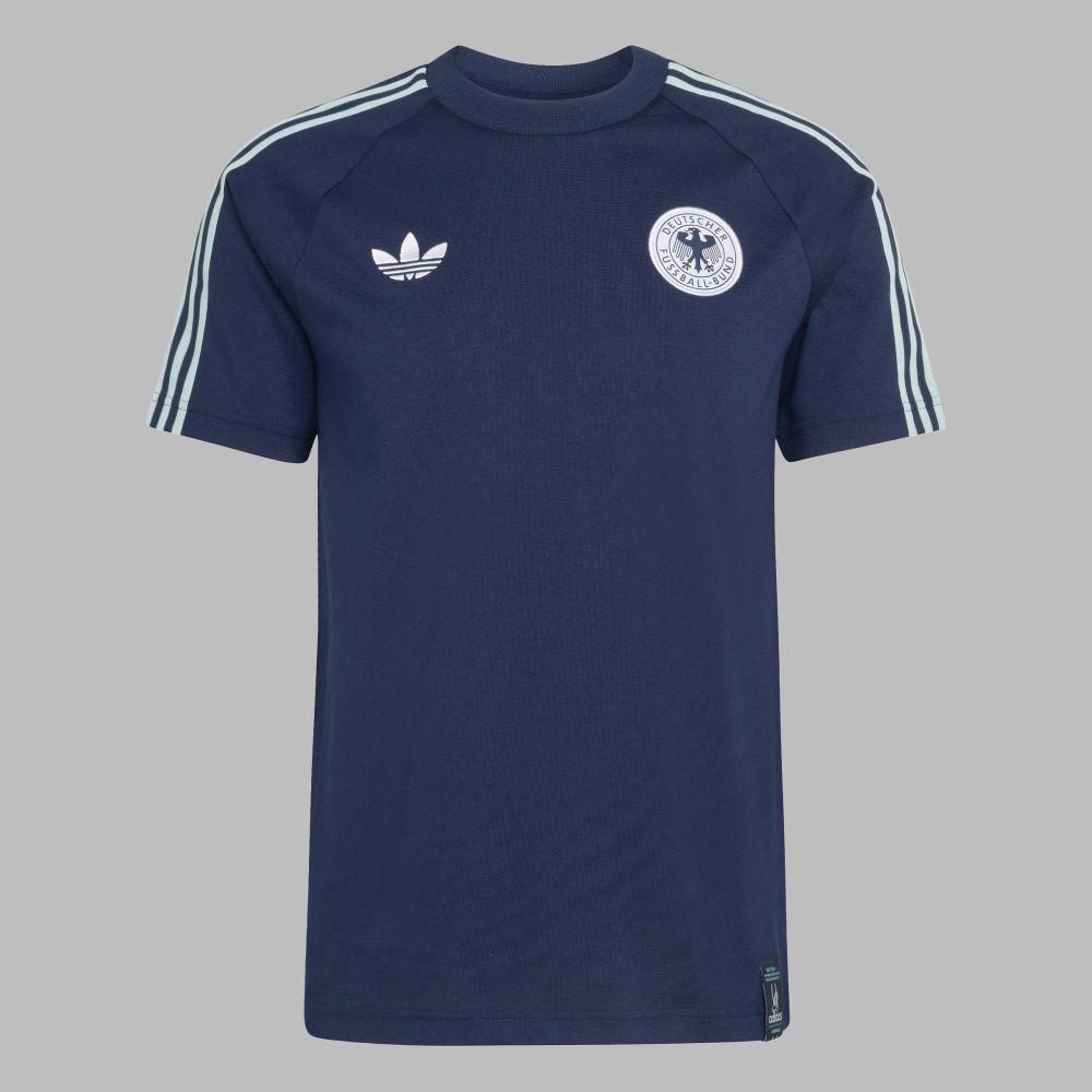Camiseta adidas hombre  Originals Alemania - Azul