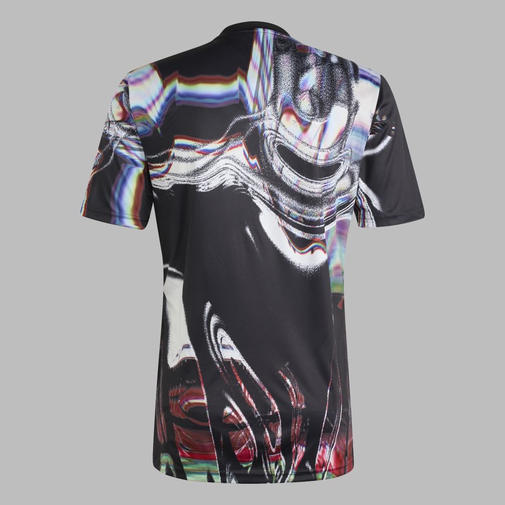 Camiseta adidas Hombre calentamiento Manchester  U 25/26- Negro