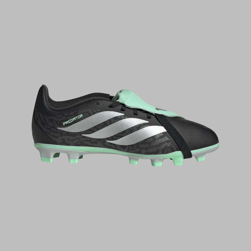 Guayos adidas Kids Predator Club FT FG/MG J - Negro - Fútbol | Terreno Firme y Multiterreno