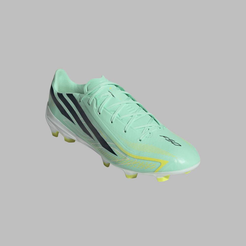 Guayos adidas Hombre F50 Hyperfast League FG - Verde - Fútbol | Terreno Firme