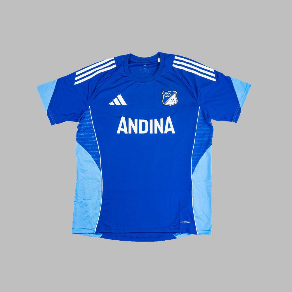Camiseta adidas Hombre Training Millonarios 26 - Azul