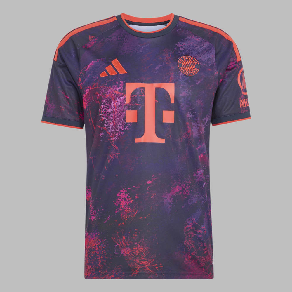 Camiseta adidas Hombre Tercera FC Bayern Múnich 26/27 - Morado - Fútbol | Uso casual y entrenamiento