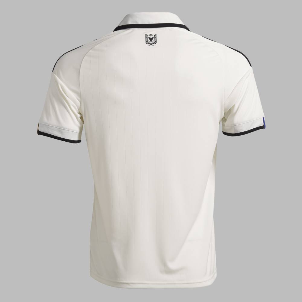 ¡PREVENTA!  ||  Camiseta adidas Hombre Tercera Millonarios FC 80 Años - Blanco