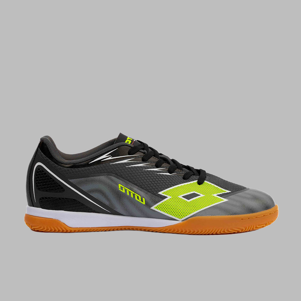 Guayos Lotto Hombre Impact IN - Negro - Fútbol | Futsala