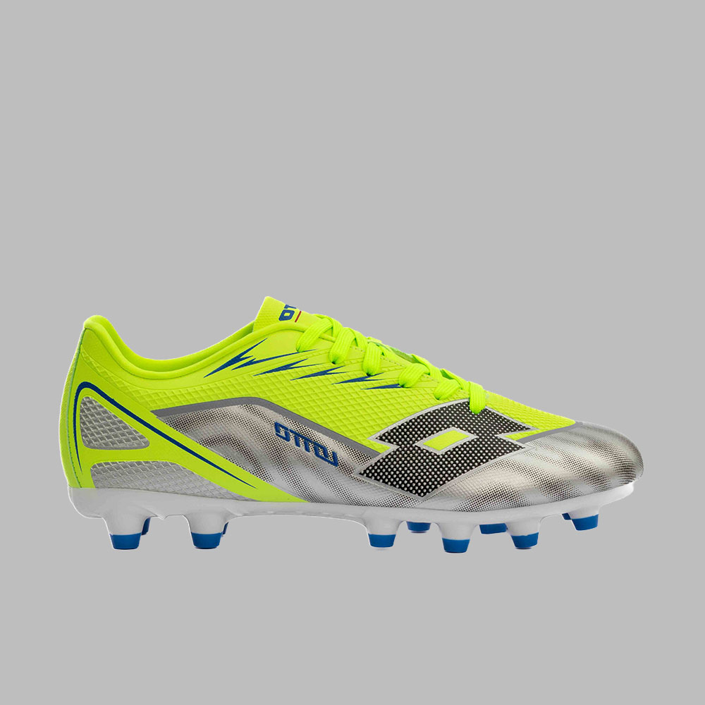 Guayos Lotto Hombre Impact TPU - Verde - Fútbol | Terreno Firme