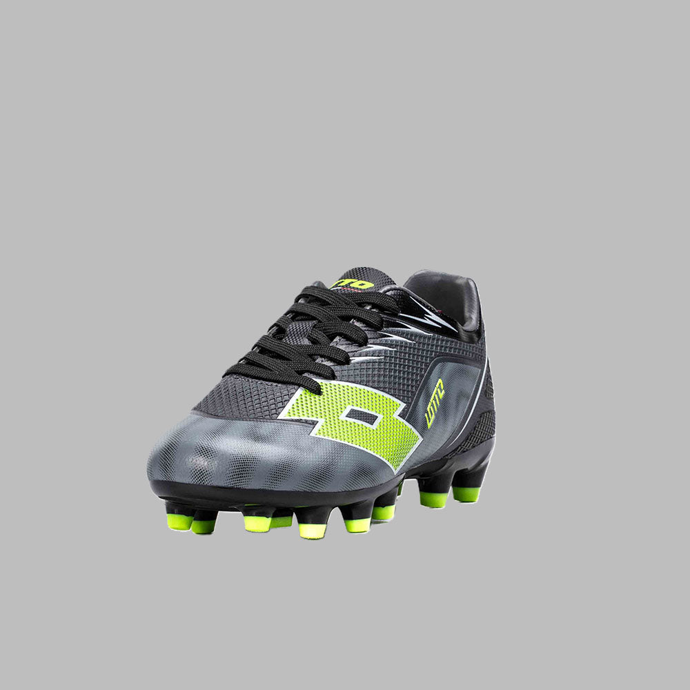 Guayos Lotto Kids Impact TPU - Negro - Fútbol | Terreno Firme