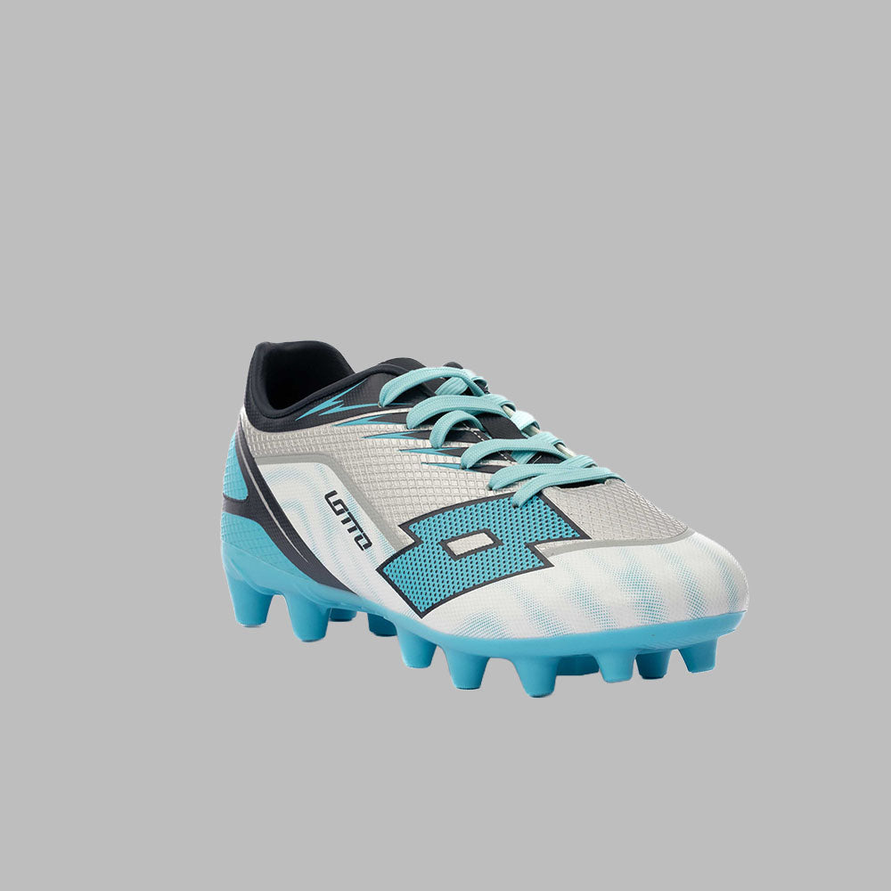 Guayos Lotto Kids Impact TPU - Plateado - Fútbol | Terreno Firme