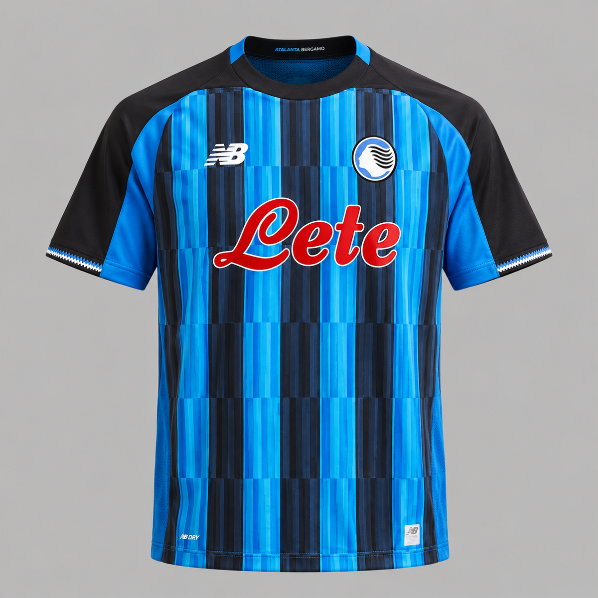 Camiseta New Balance Hombre Local Atalanta BC 26/27 - Azul - Negro - Fútbol | Uso casual y entrenamiento