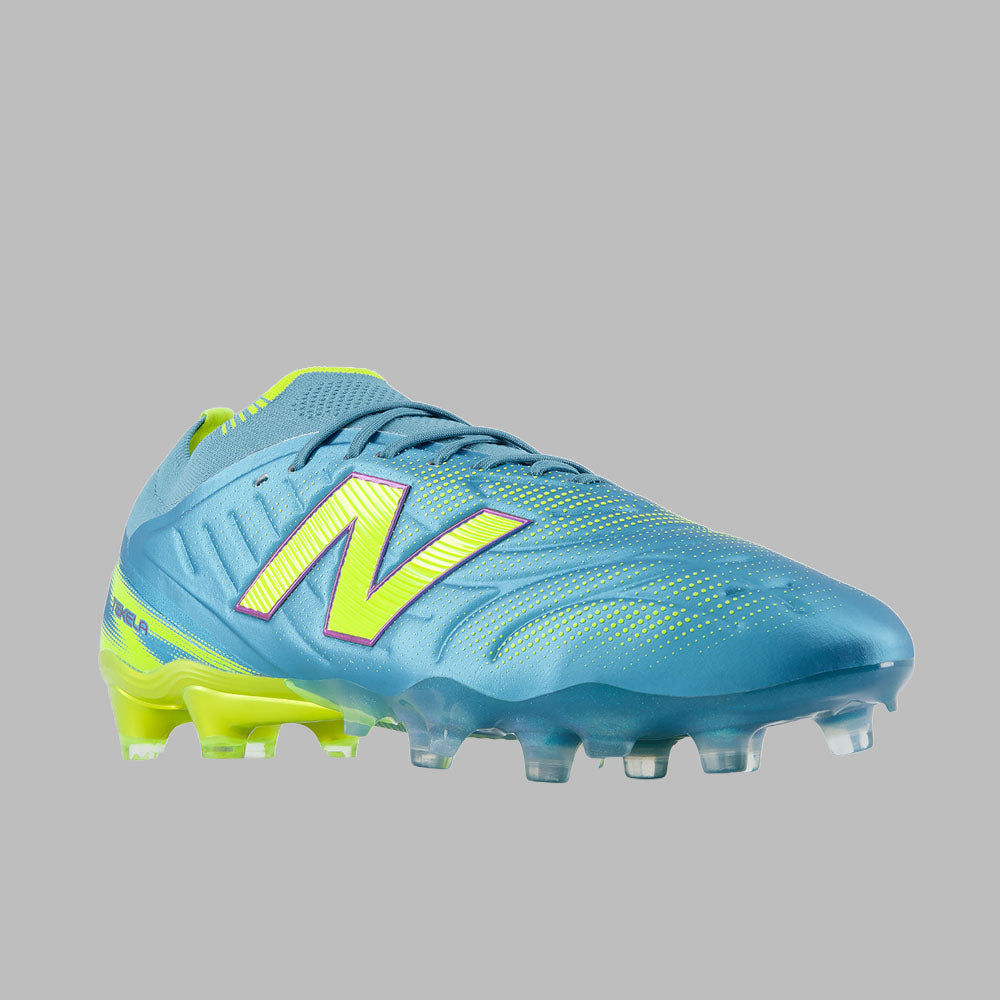 Guayos New Balance Hombre  Tekela Elite Low Laced FG V5 - Azul  - Fútbol |Césped Natural